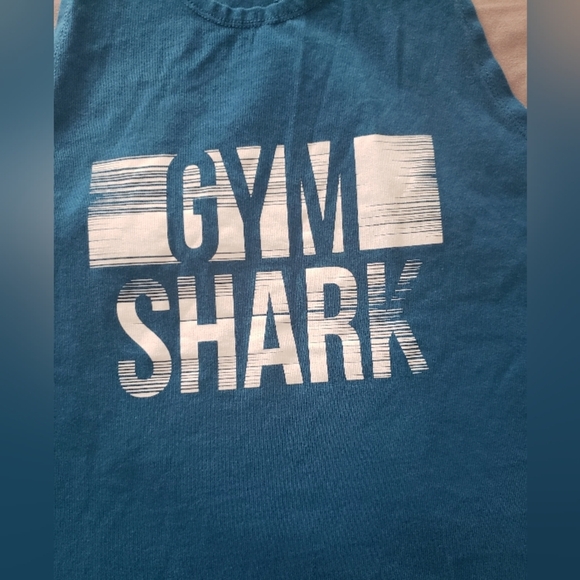 Gymshark Logo Stripe Tank- M - Picture 2 of 4
